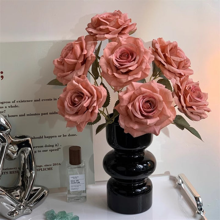 Elegante Kunstmatige Rozen Arrangement voor Thuisdecoratie