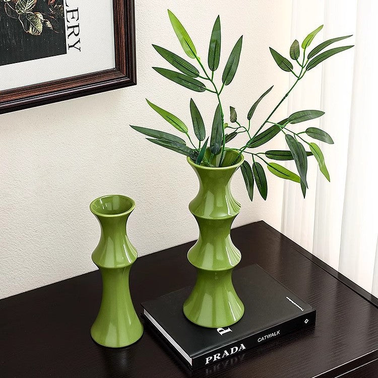 Contemporary Bamboo-Style Vaasje