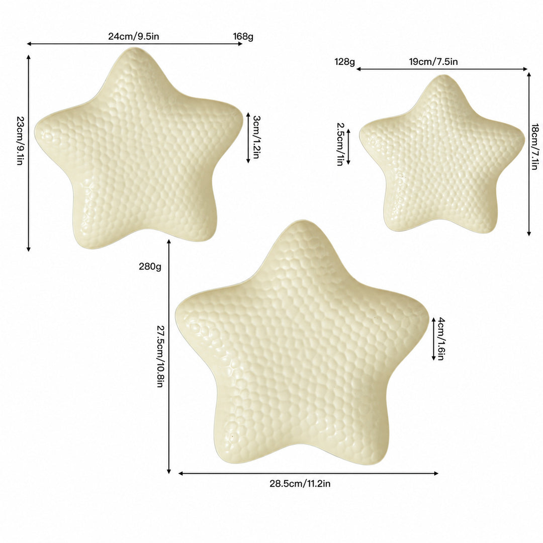 Decoratieve Stervormige Schaal Set