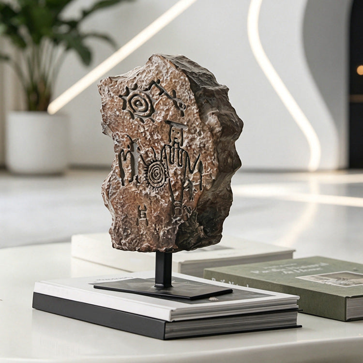 Elegante Decoratieve Steen Sculptuur