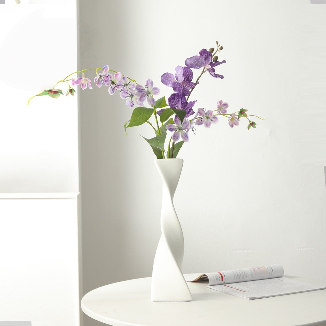 Elegante Gedraaide Keramieken Vaas