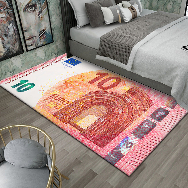 Dollar-Thema Decoratieve Vloerkleed