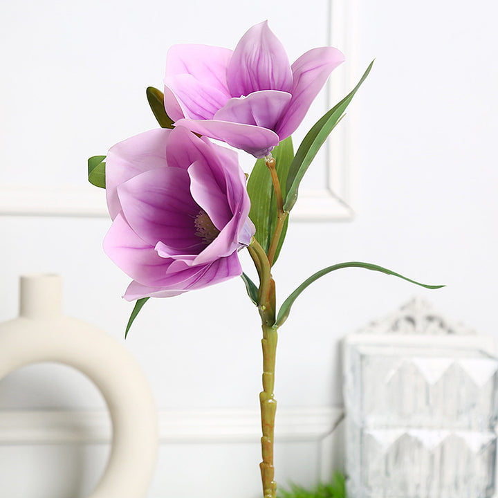 Elegant Magnolia Bloemarrangement voor Huisdecoratie