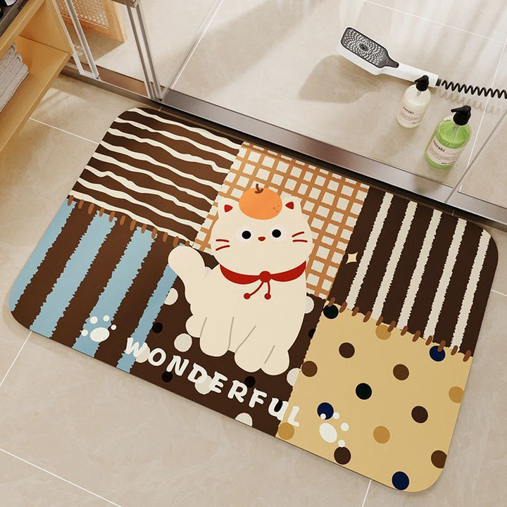Schattige Cartoon Beer Badmat