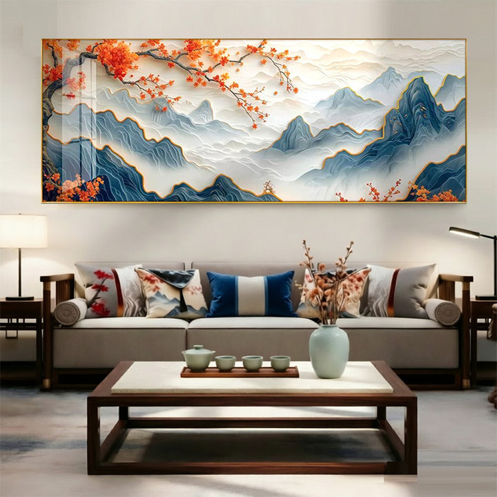 Decoratieve Landschaps Canvas Kunst