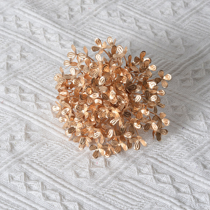 Decoratieve Gedroogde Hortensia Steel Arrangement