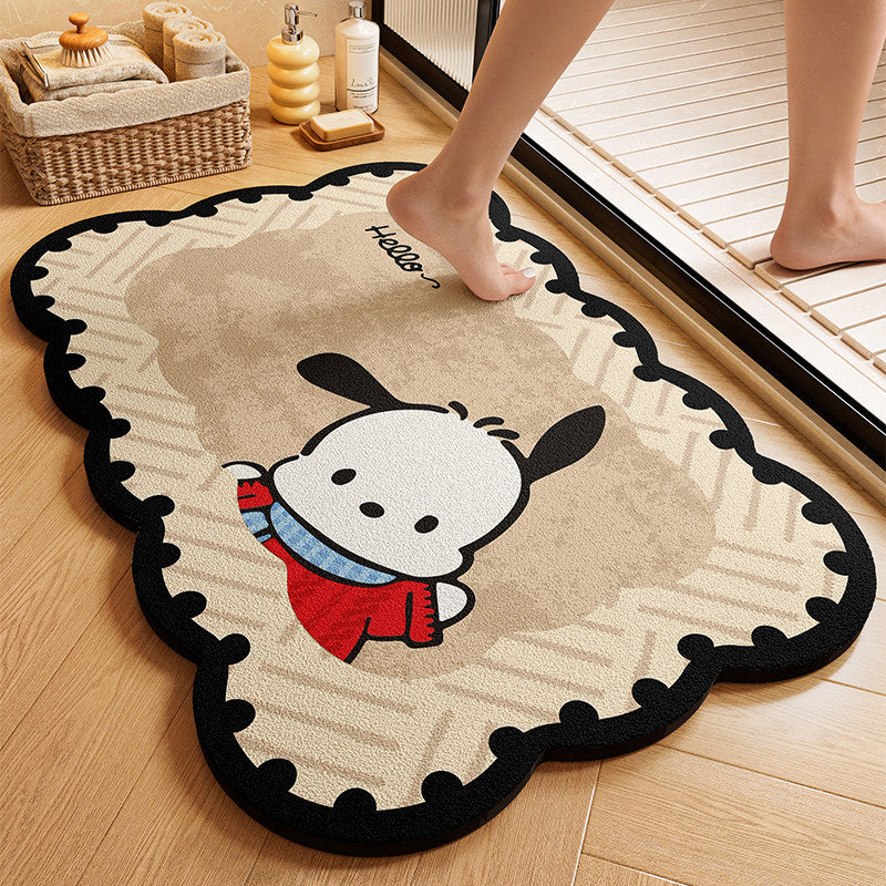 Decoratieve Kat-Vormige Badmat