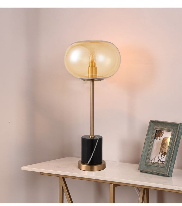 Elegante Glazen Tafellamp