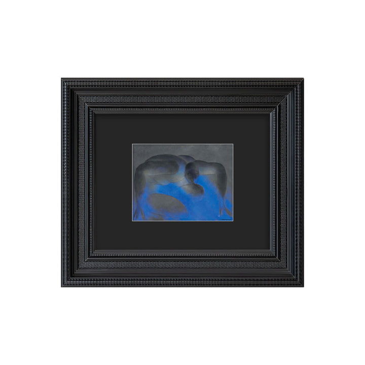 Abstract Expressionist Ingelijste Kunstwerk