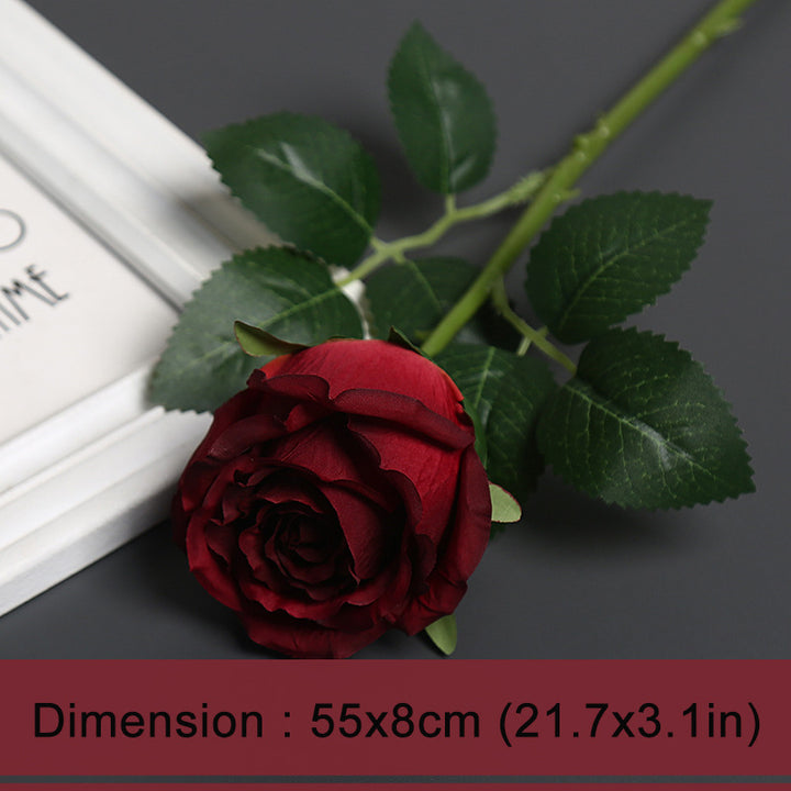 Elegante Pioen Rozen Bloemsteel voor Woondecoratie Tentoonstelling