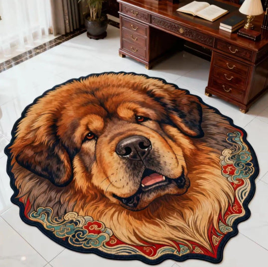 Decoratieve Hond Thema Gebiedmat