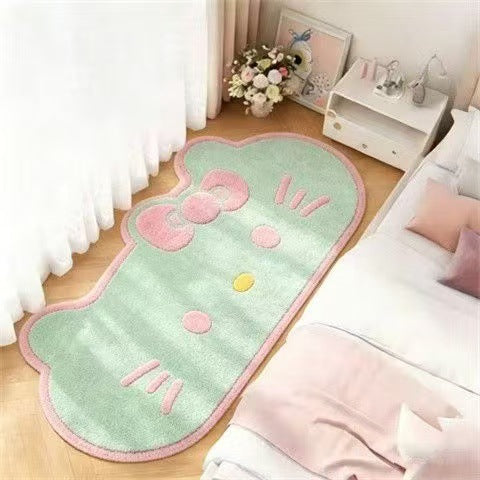 Schattig Kat Vormige Tapijt