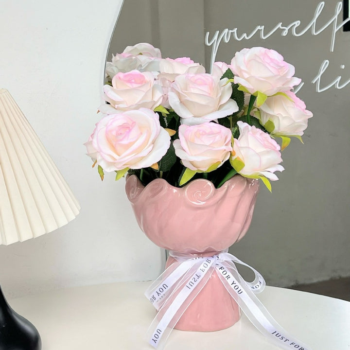 Decoratieve Bloemvormige Vaasje voor Huisdecoratie