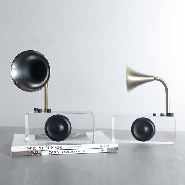 Vintage-Inspiratie Bluetooth Grammofoon Luidspreker