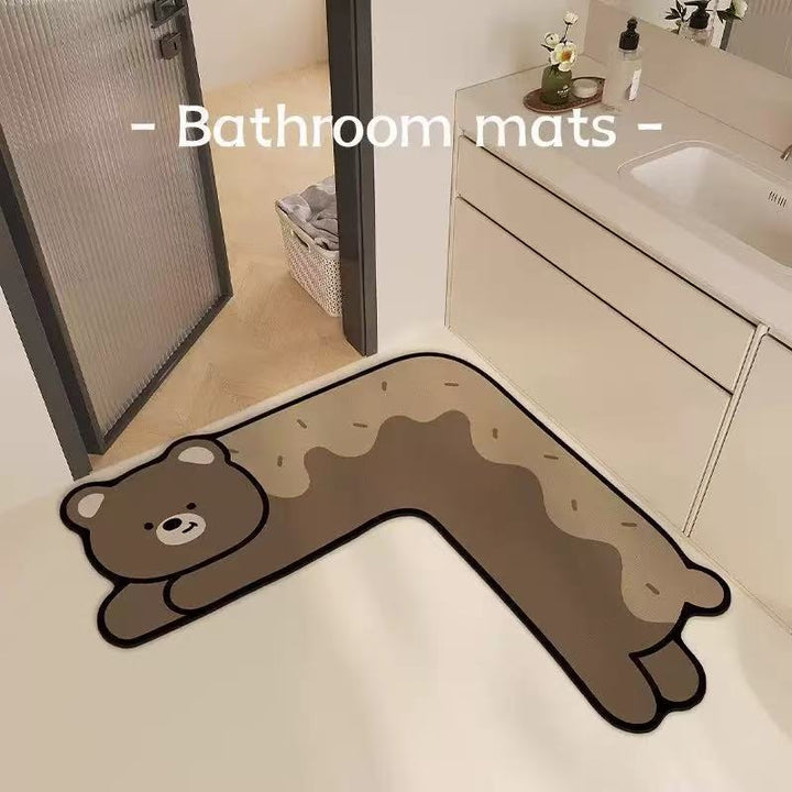 Schattige Berenvormige Badmat