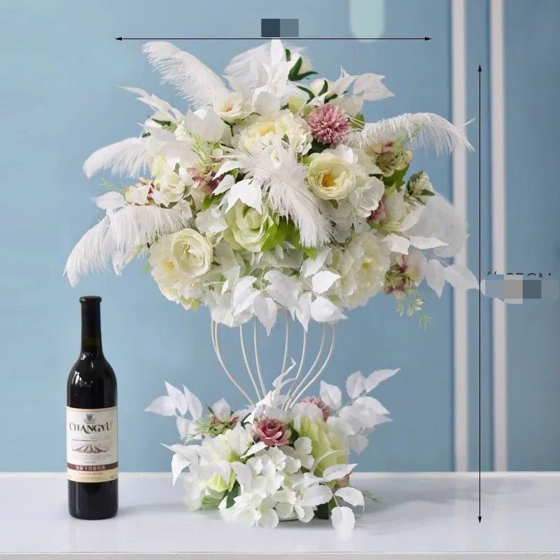 Elegante Decoratieve Bloemrijke Tafelstuk