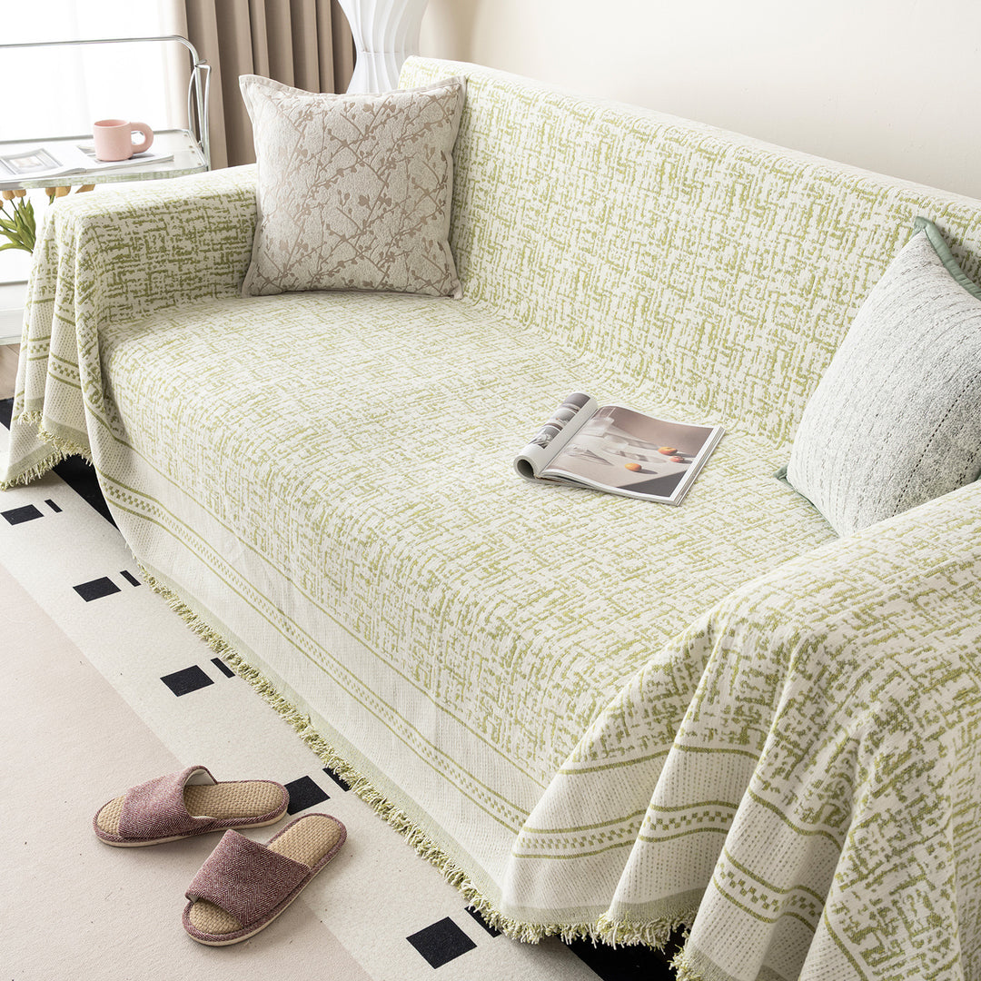 Textured Sofa Cover Deken