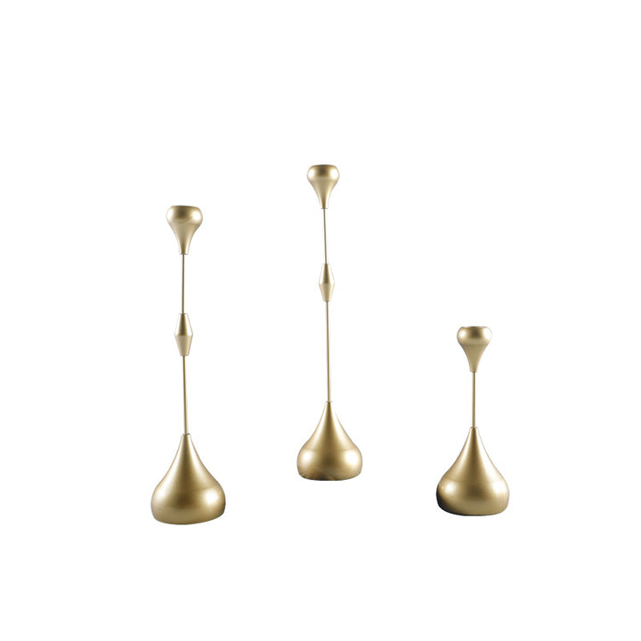 Moderne Abstracte Metalen Planten Sculptuur