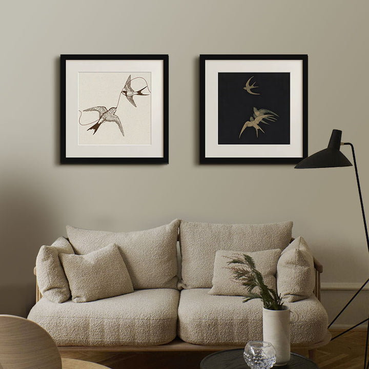 Ingelijste Artistieke Vogelkunst