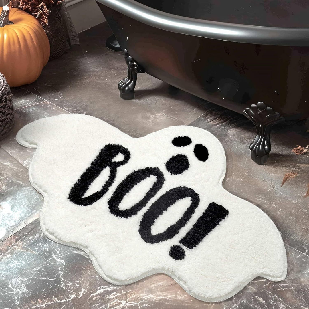 Ghost-Themed Badmat