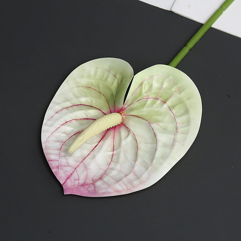Elegante Faux Anthurium Bloem