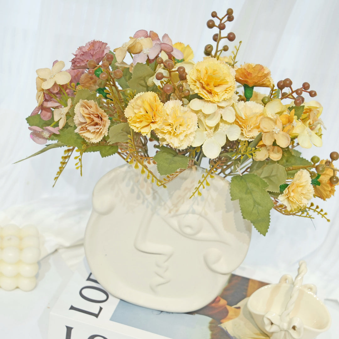Elegante Nep Bloemen Stelen Boeket