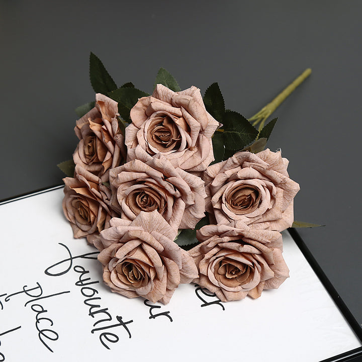 Premium Faux Bloemen Rozen Boeket