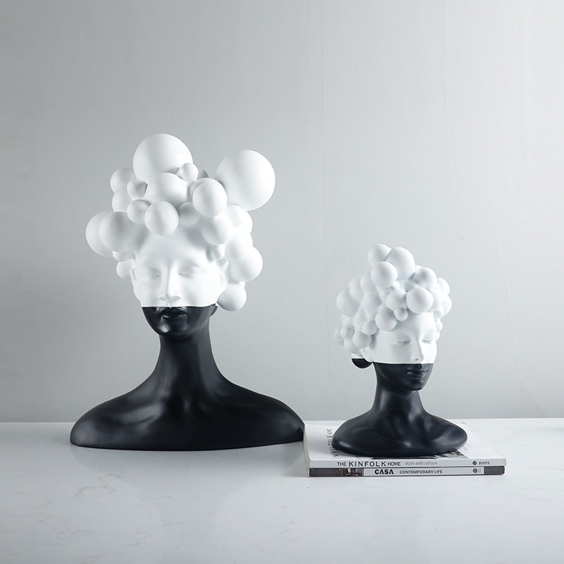 Artistieke Gezichts Sculptuur