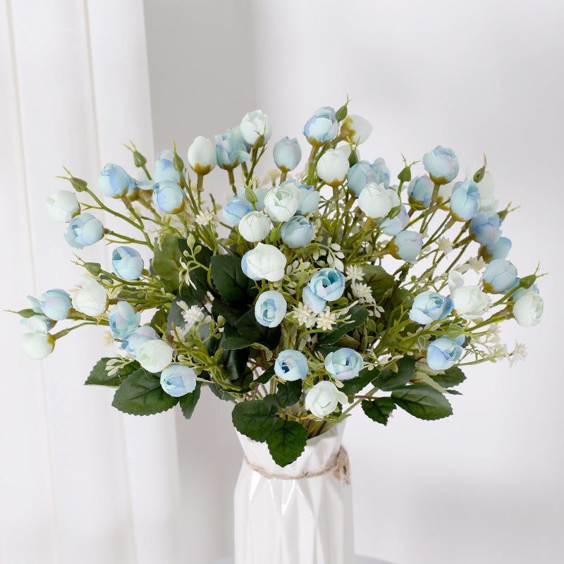 Elegante Faux Bloemen Rozensteel
