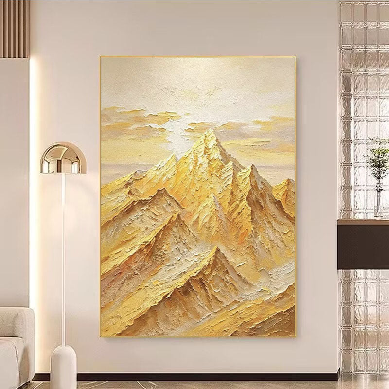 Abstracte Berg Kunst