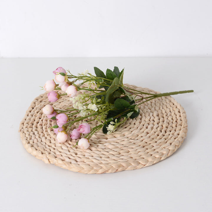 Elegante Faux Bloemen Rozensteel