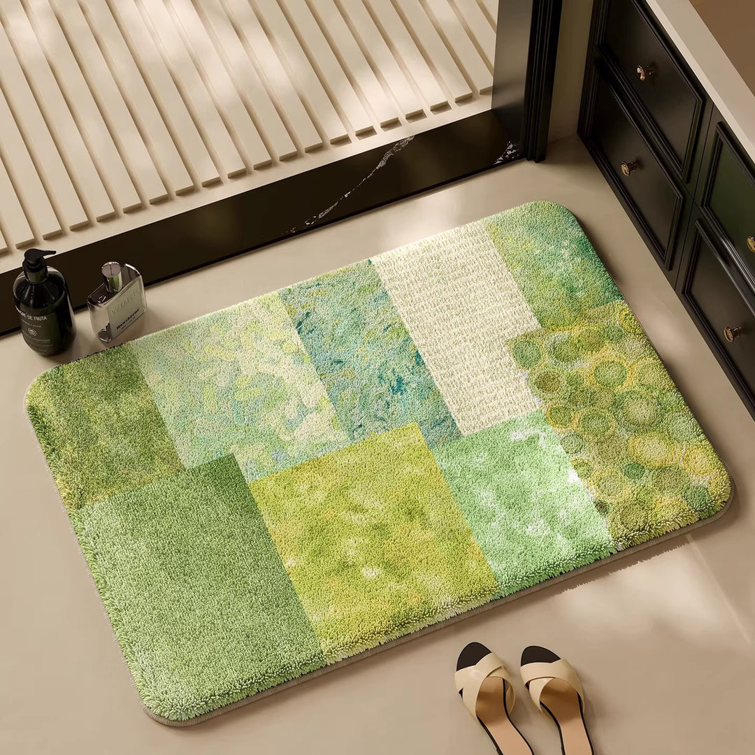 Textured Patchwork Badmat