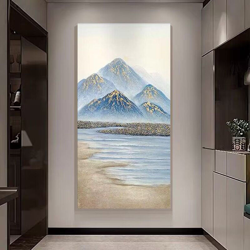 Berglandschap Canvas Muur Kunstwerk