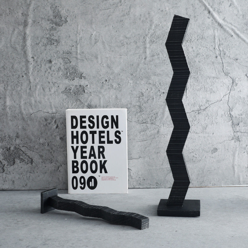 Abstract Zigzag Decoratieve Sculptuur