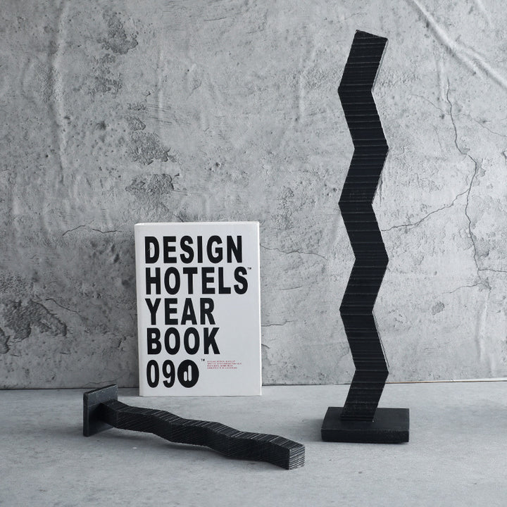 Abstract Zigzag Decoratieve Sculptuur