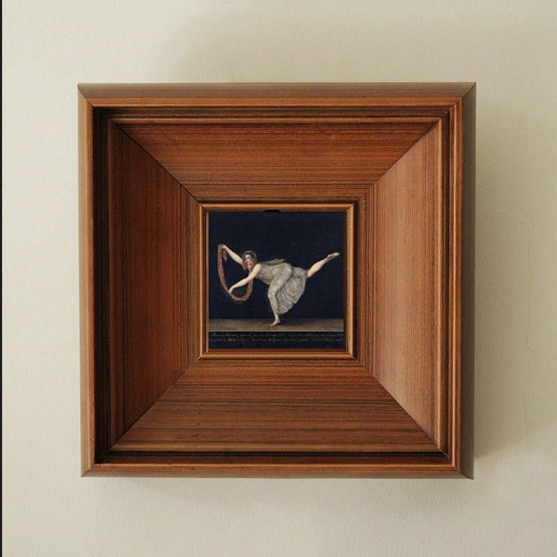 Ingels Geëframeerde Expressionistische Wandkunst