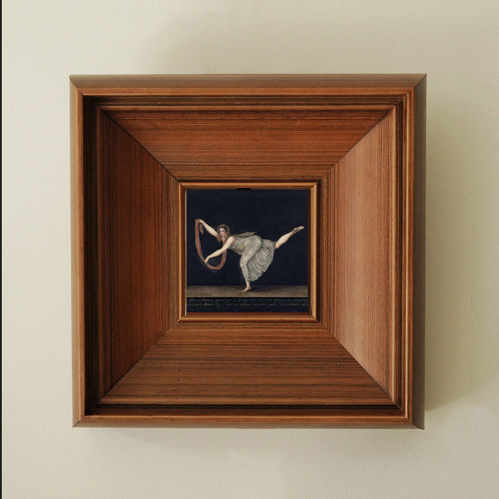 Ingels Geëframeerde Expressionistische Wandkunst