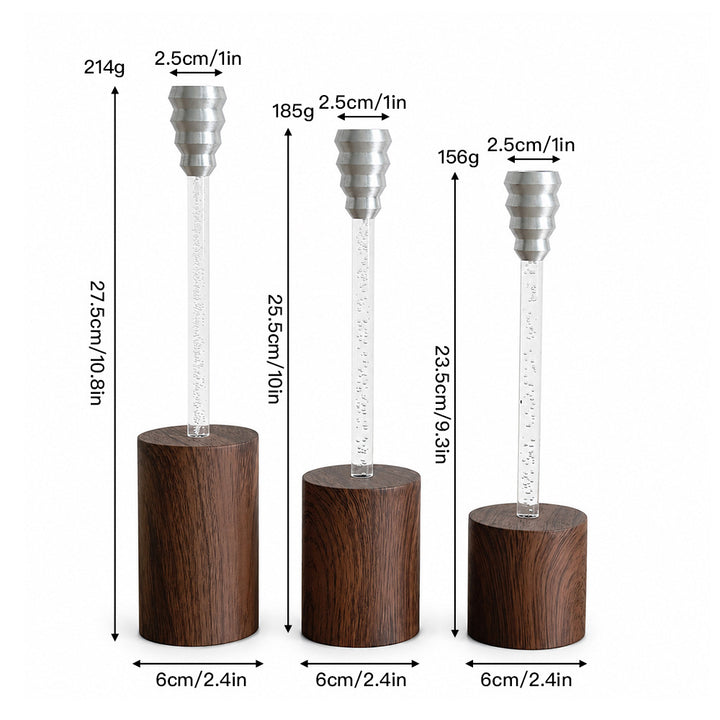 Decoratieve Glas en Hout