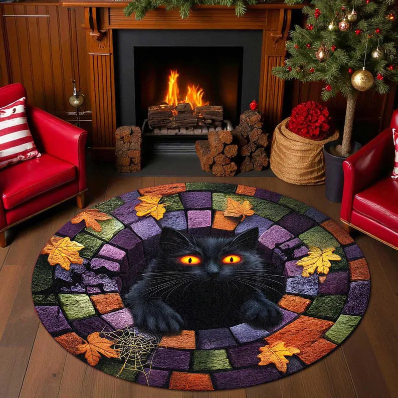 Feestelijk 3D Illusie Vloerkleed