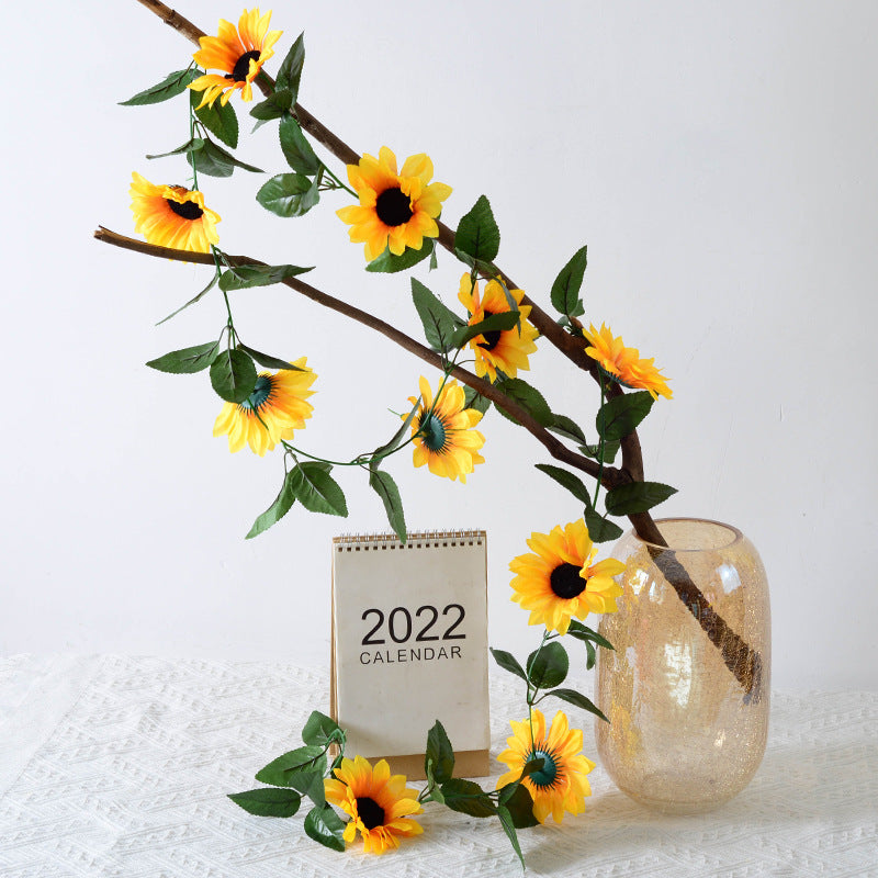 Zonnebloem Bloemen Guirlande Decoratie