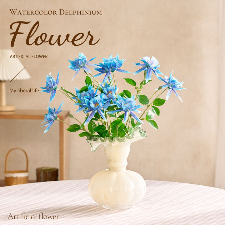 Levendige Multi-Bloom Bloemstengel