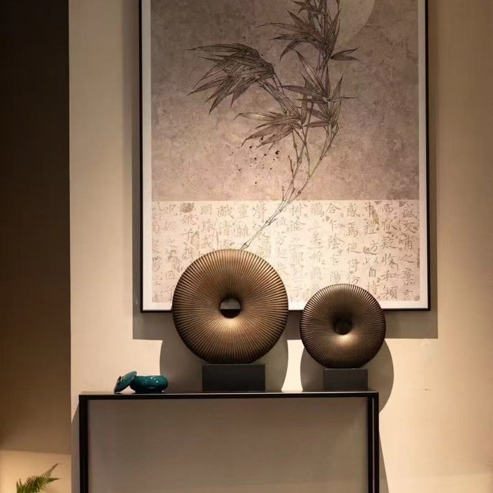 Decoratieve Sculpturale Accent Schijven