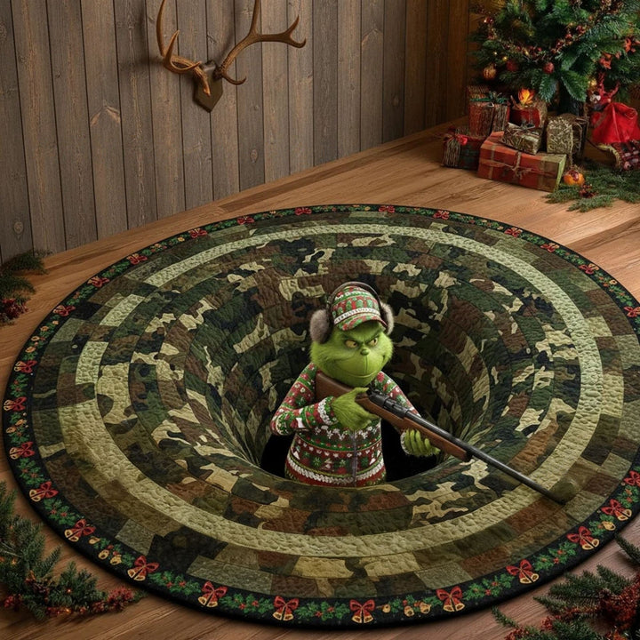3D Kerstthema Tapijt