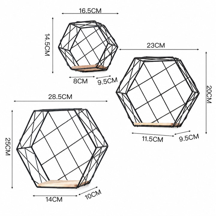 Geometrische Draad Plank Organisator