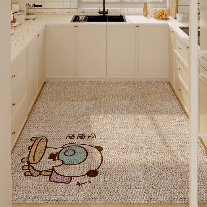 Cartoon-Themed Keuken Vloermat