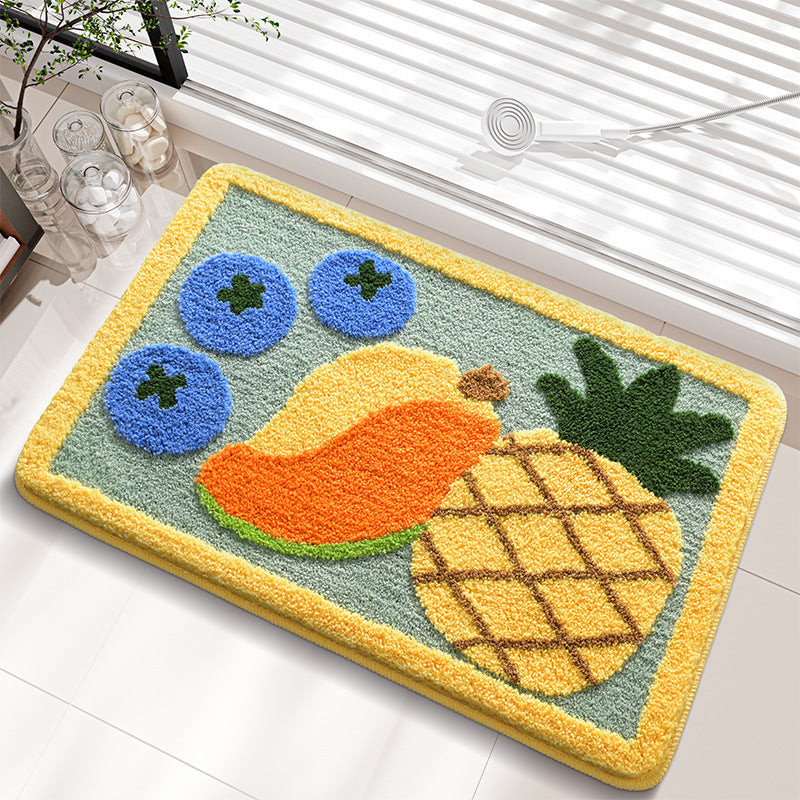 Speelse Fruit-Thema Badmat