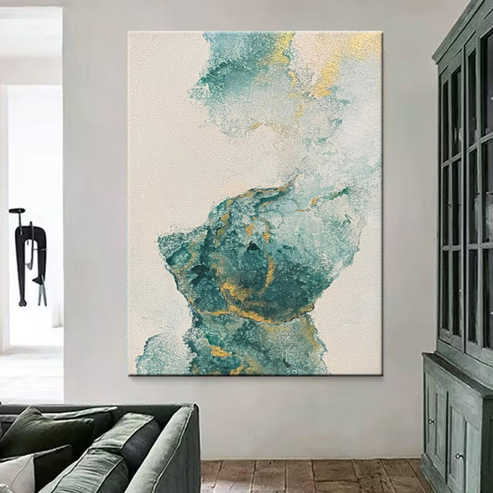 Abstract Expressionistische Canvas Muurkunst