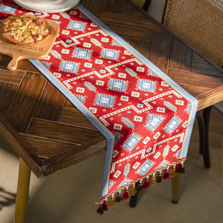 Decoratieve Etnische Patroon Tafelkleed