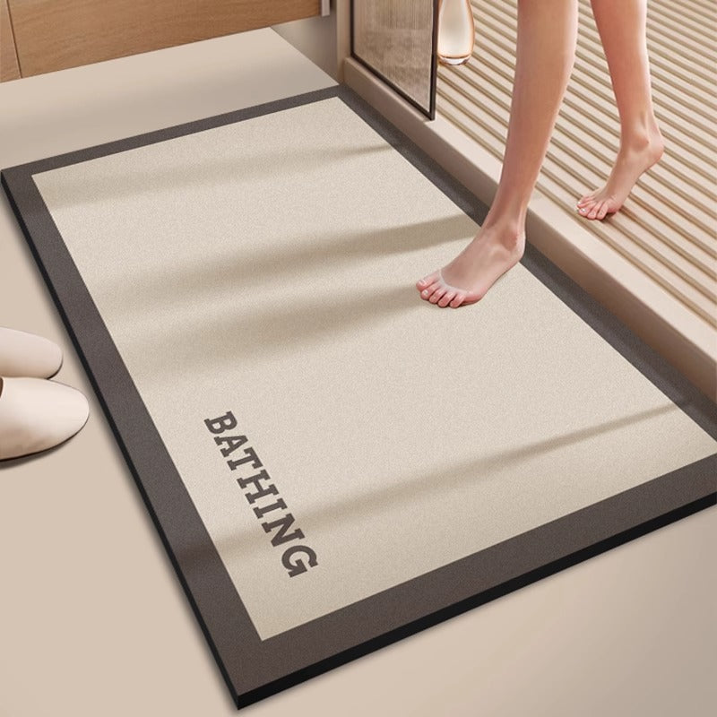 Badkamervloermat voor gebruik in de badkamer