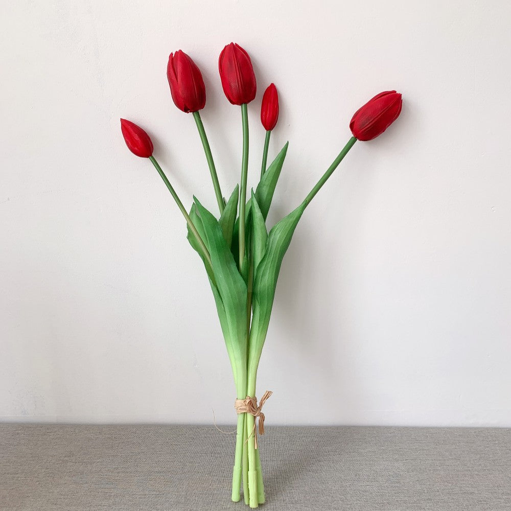 Levensechte Tulp Bloemenarrangement